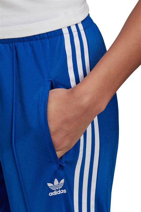 blauwe trainingsbroek dames adidas|Adidas broek dames.